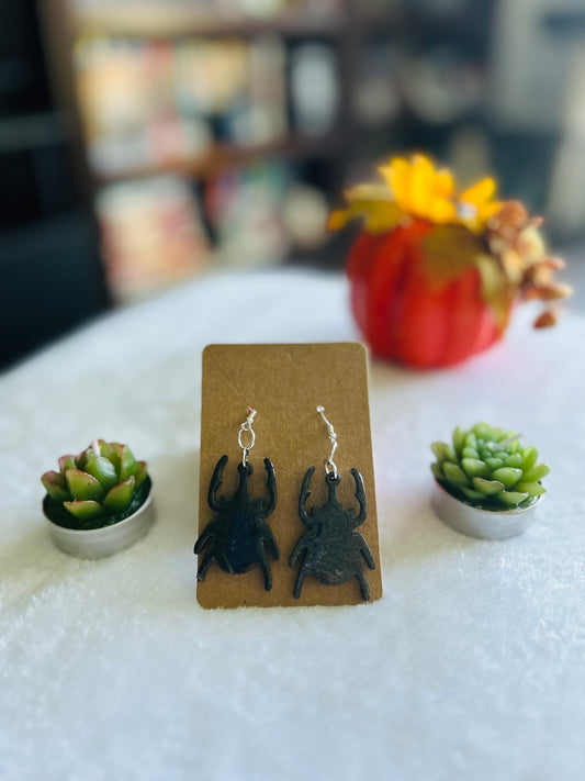 Beetle Earrings