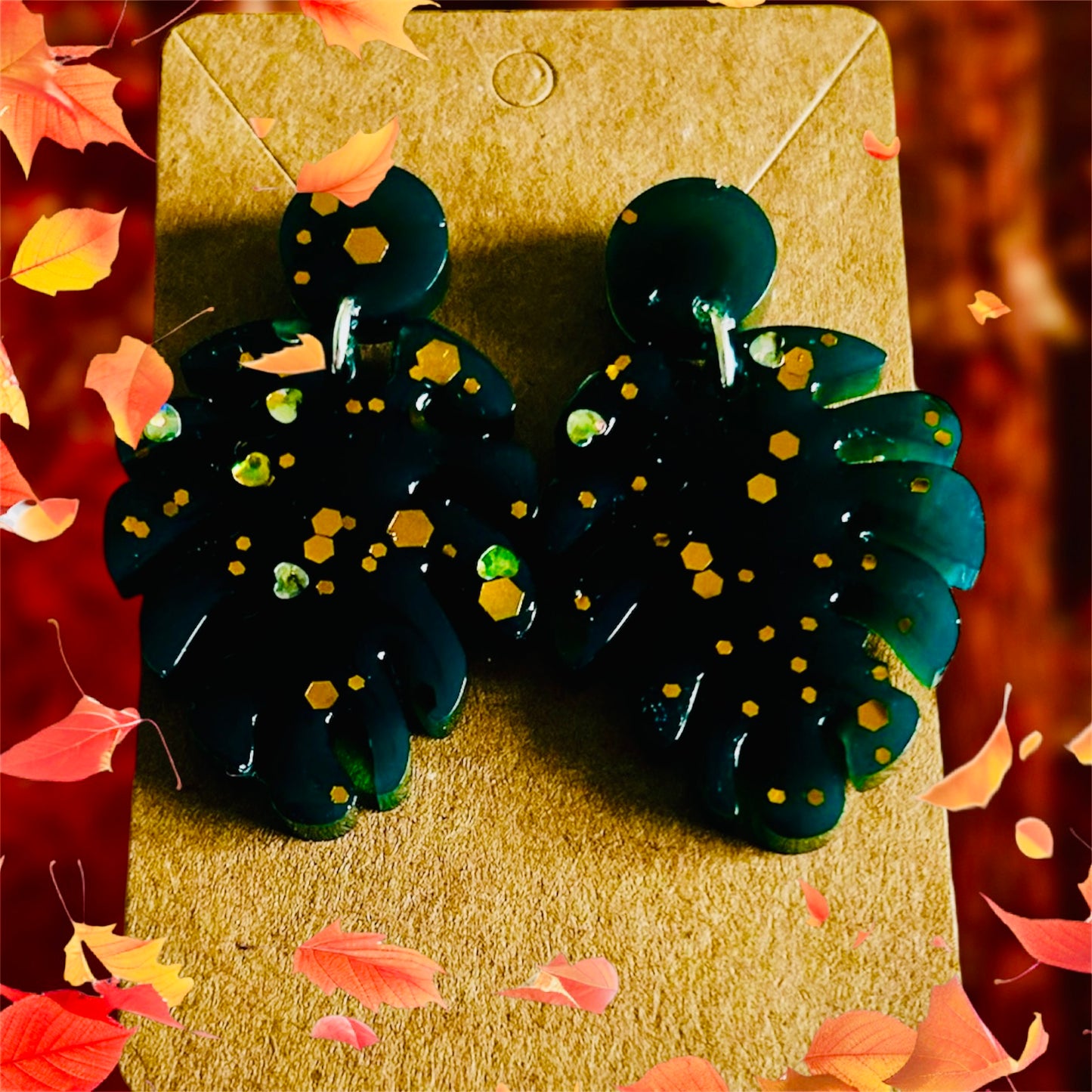 Leafy Earrings